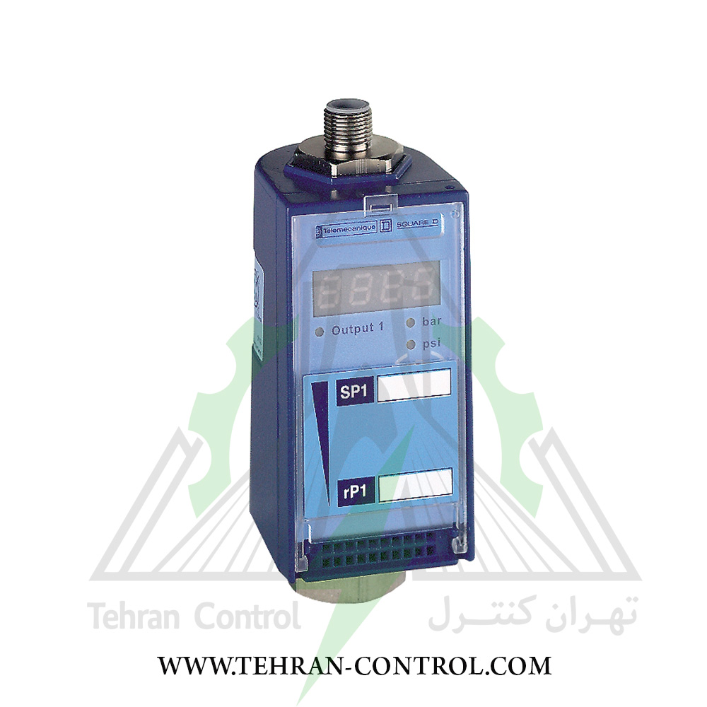 سنسور کنترل فشار فلزی 10 بار دیجیتال اشنایدر XMLF010D2025