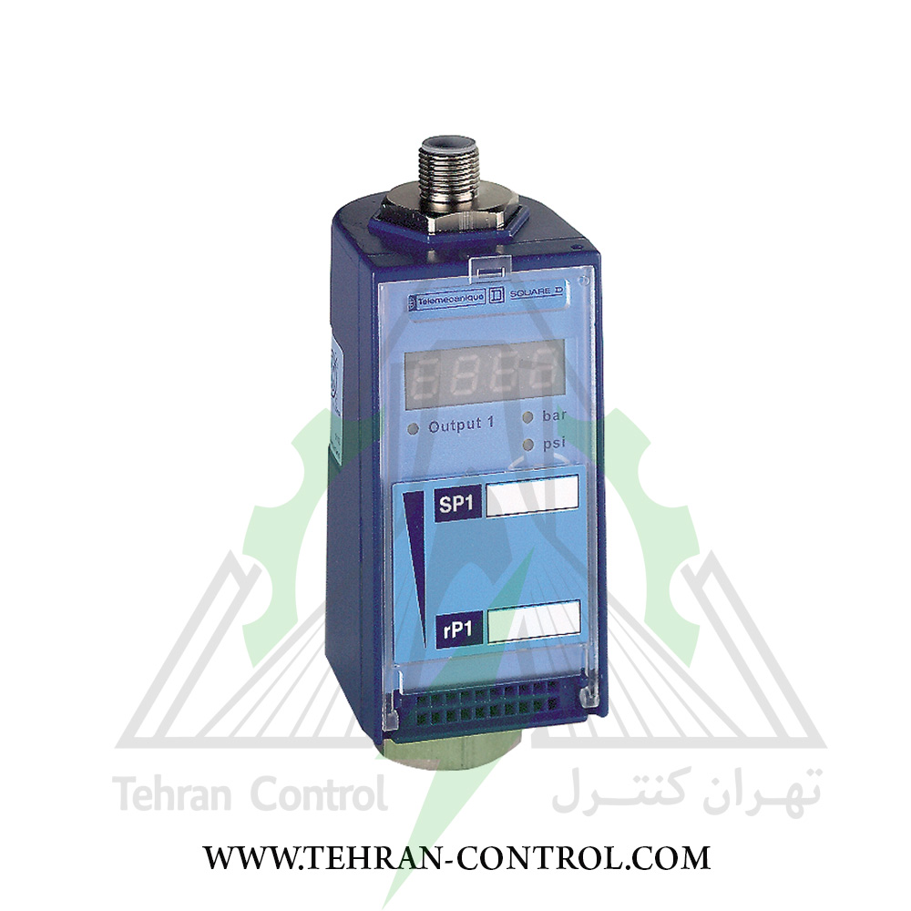 سنسور کنترل فشار فلزی 40 بار دیجیتال اشنایدر XMLF040D2025