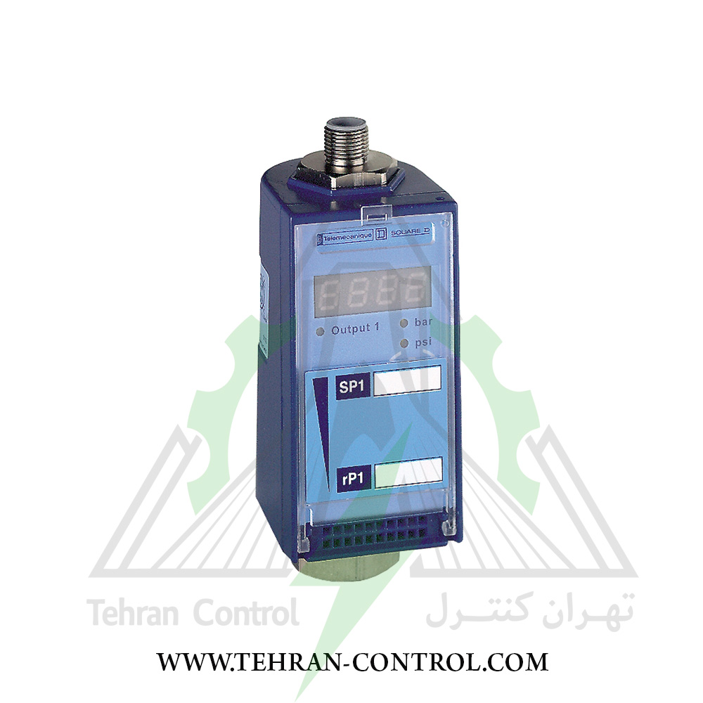 سنسور کنترل فشار فلزی 70 بار دیجیتال اشنایدر XMLF070D2025